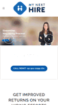 Mobile Screenshot of mynexthire.com